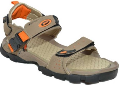 Sparx SS 502 Men Sandals(Brown, Orange , 8)