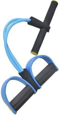 Owlix Pull Reducer, Waist Trimmer with 2 Resistance Tube AB Exerciser Ab Exerciser(Blue, Black)