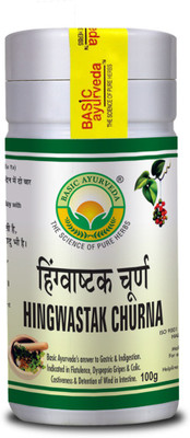 Basic Ayurveda Hingwastak Churna(Pack of 2, 200 g)