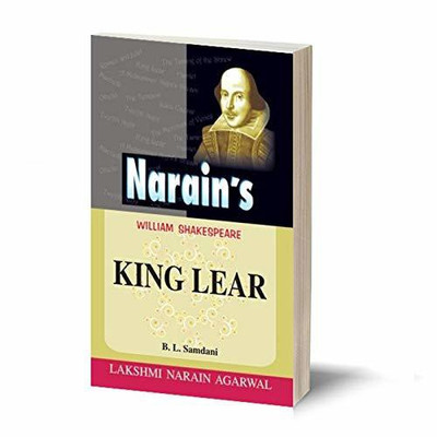 William Shakespeare : King Lear (English)-Actwise Summary, Text with Paraphase, Characters, Notes, Important Explanations, Questions and Answers(Paperback, B.L. Samdani)