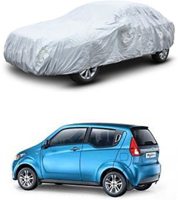 unik auto Car Cover For Mahindra e20 (Without Mirror Pockets)(Silver)