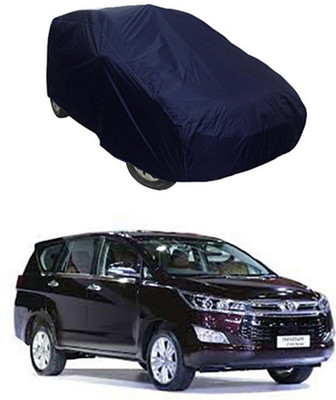 unik auto Car Cover For Toyota Innova Crysta (Without Mirror Pockets)(Blue)