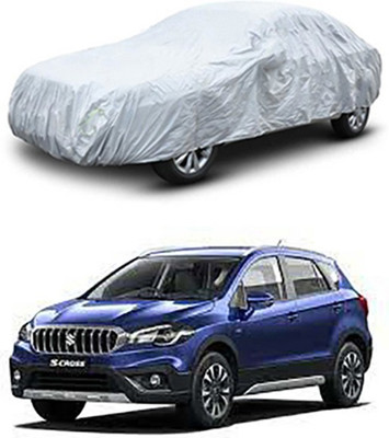unik auto Car Cover For Maruti Suzuki S-Cross (Without Mirror Pockets)(Silver)