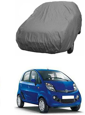 Vedika Collection Car Cover For Tata Nano (Without Mirror Pockets)(Grey)
