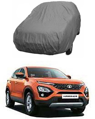 unik auto Car Cover For Tata Harrier (Without Mirror Pockets)(Grey)