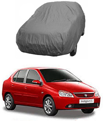 W proof Car Cover For Tata Indigo CS (Without Mirror Pockets)(Grey)