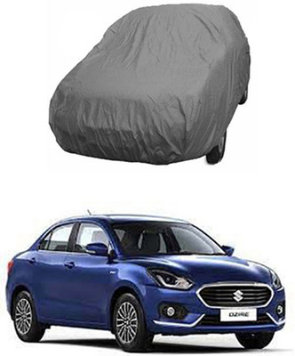 unik auto Car Cover For Maruti Suzuki Swift Dzire (Without Mirror Pockets)(Grey)