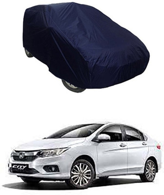 unik auto Car Cover For Honda City ZX (Without Mirror Pockets)(Blue)