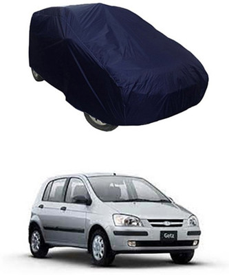 unik auto Car Cover For Hyundai Getz (Without Mirror Pockets)(Blue)