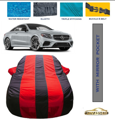 CANVAS HUB Car Cover For Mercedes Benz AMG (With Mirror Pockets)(Red, Blue)