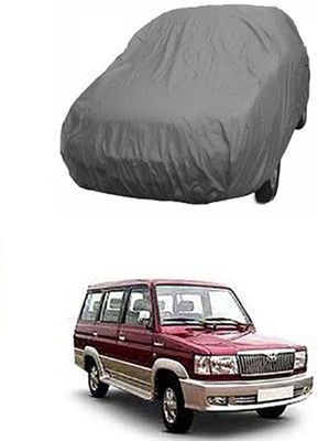unik auto Car Cover For Toyota Qualis (Without Mirror Pockets)(Grey)