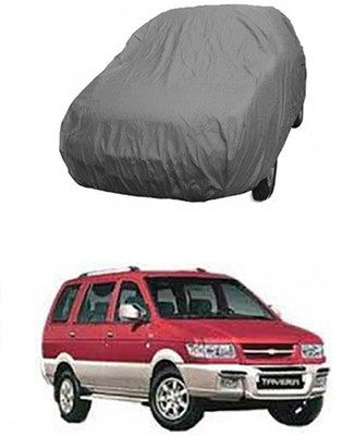 unik auto Car Cover For Chevrolet Tavera (Without Mirror Pockets)(Grey)
