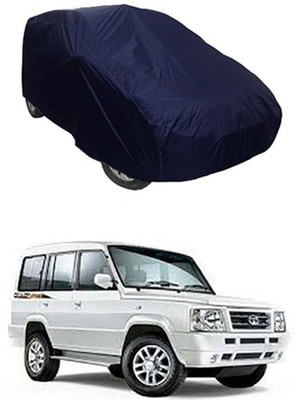 unik auto Car Cover For Tata Sumo Gold (Without Mirror Pockets)(Blue)