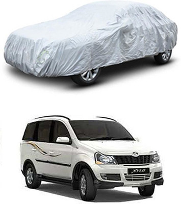 Vedika Collection Car Cover For Mahindra Xylo (Without Mirror Pockets)(Silver)