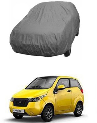 unik auto Car Cover For Mahindra e2o (Without Mirror Pockets)(Grey)