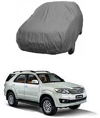 unik auto Car Cover For Toyota Fortuner Old (Without Mirror Pockets)(Grey)