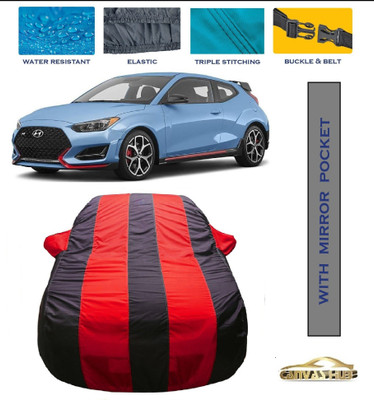 CANVAS HUB Car Cover For Maruti Suzuki WagonR Electric Vehicle (With Mirror Pockets)(Red, Blue)