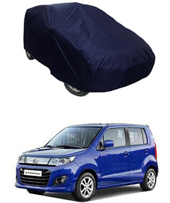 unik auto Car Cover For Maruti Suzuki WagonR Stingray (Without Mirror Pockets)(Blue)