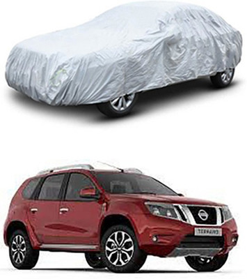 unik auto Car Cover For Nissan Terrano (Without Mirror Pockets)(Silver)