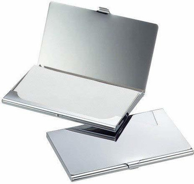 DaylFora 7 Card Holder(Set of 2, Silver)