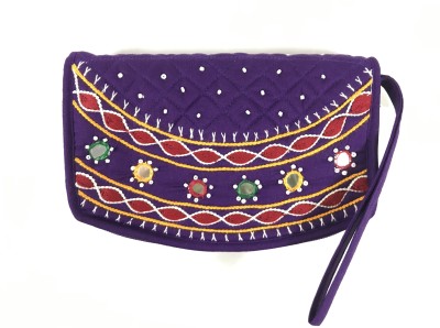 SriShopify Casual, Formal, Party Purple  Clutch