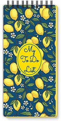 Nourish ToDo List Note Pad Regular Note Pad Ruled 50 Pages(LEMON)