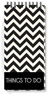 Nourish ToDo List Note Pad Regular Note Pad Ruled 50 Pages(B&W)