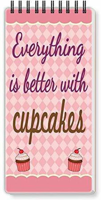 Nourish ToDo List Note Pad Regular Note Pad Ruled 50 Pages(CUPCAKE)