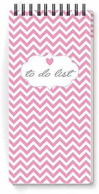 Nourish ToDo List Note Pad Regular Note Pad Ruled 50 Pages(Pink)