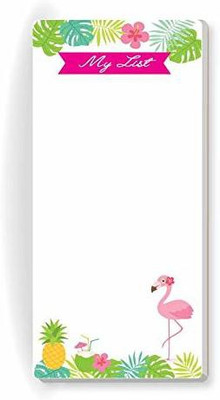 Nourish ToDo List Note Pad Regular Note Pad Ruled 50 Pages(FLAMINGO)