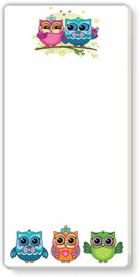 Nourish ToDo List Note Pad Regular Note Pad Ruled 50 Pages(OWLS)
