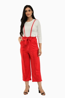 NEYSA Women Red Dungaree