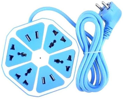 SERLAX 4USB HEXAGON SOCKET 8 A Three Pin Socket