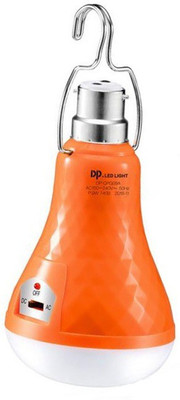 Dp 739B (RECHARGEABLE LED EMERGENCY BULB) 10 hrs Bulb Emergency Light(Orange)