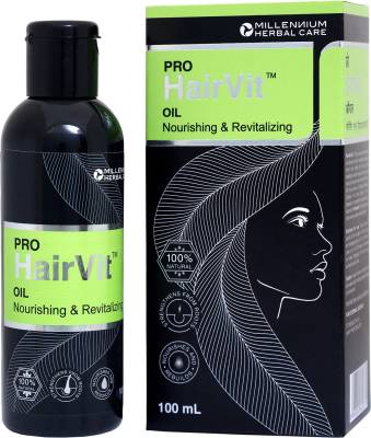millennium herbal care PRO HAIRVIT OIL | Nourishing & Revitalizing |  100 % Natural Intensive Hair fall Control oil, Reduces Breakage & Early  Greying | Free From Mineral Oil, Sulphate, Paraben | (