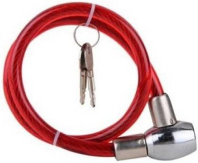 PICKTOOLS Steel Cable Lock For Helmet