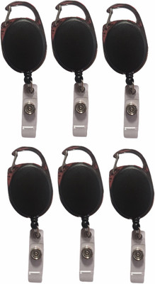 Shivam Technology Plastic ID Badge Reel(Pack of 6)