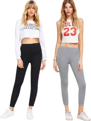 DTR FASHION Black Jegging(Printed)