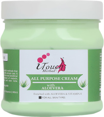 I TOUCH HERBAL ALL PURPOSE CREAM WITH ALOE VERA 500 ML(500 ml)