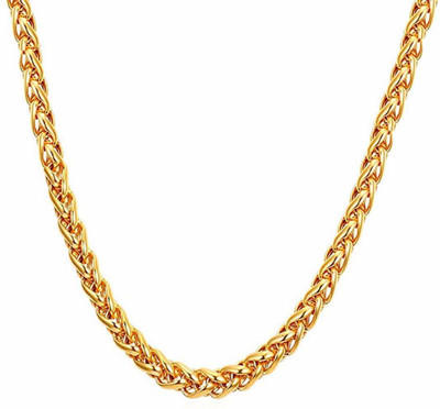 LASAVAMON Gold-plated Plated Alloy Chain Gold-plated Plated Alloy Chain