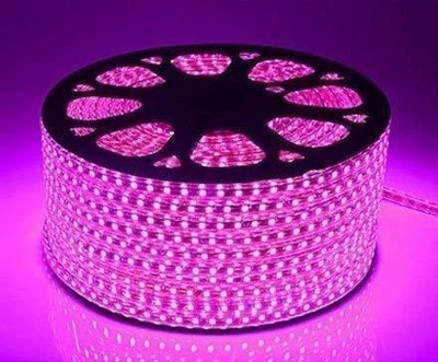 spark world 440 LEDs 5 m Pink Steady Strip Rice Lights(Pack of 1)