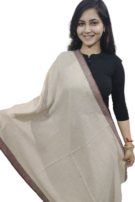 LOCAL STYL Solid Wool Blend Women Stole