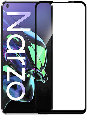 AKSHUD Edge To Edge Tempered Glass for Realme Narzo 20 Pro(Pack of 1)