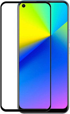 BRENZZ Edge To Edge Tempered Glass for Realme 7i(Pack of 1)