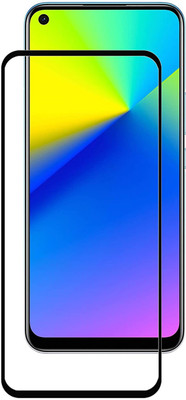 DropFit Edge To Edge Tempered Glass for Realme 7i(Pack of 1)
