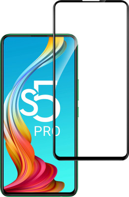 HUPSHY Edge To Edge Tempered Glass for Infinix S5 Pro(Pack of 1)