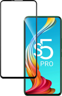HUPSHY Edge To Edge Tempered Glass for Infinix S5 Pro(Pack of 1)