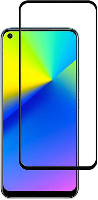 VDAT Edge To Edge Tempered Glass for Realme 7i(Pack of 1)