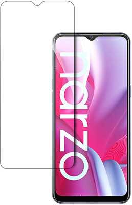 VIHAT Tempered Glass Guard for Realme Narzo 20A(Pack of 1)