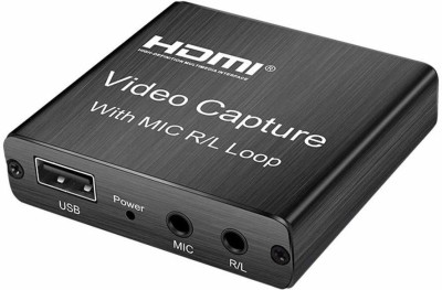Tobo  TV-out Cable HDMI Video Capture Card HDMI to USB 2.0 Video Capture(Black, For TV, 0 m)